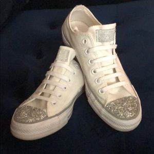 EUC Sparkly Converse Chuck Taylor Allstar 8.5